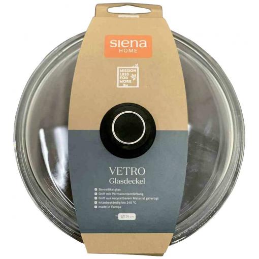Siena HOME N01437 Skleněná poklice Vetro 28 cm