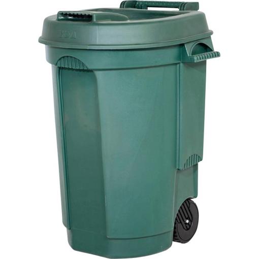 EDA 10633 popelnice 110 l polypropylen (d x š x v) 58 x 55 x 81 cm zelená N/A 1 ks