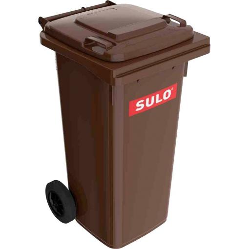 SULO 9000466120 popelnice 120 plast (d x š x v) 480 x 555 x 945 mm hnědá N/A 1 ks