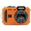 Kodak digitální fotoaparát 15 Megapixel Zoom (optický): 4 x oranžová akumulátor, blesk, paměťová karta stabilizace obrazu, Wi-Fi, vodotěsný, voděodolný, odolný