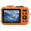 Kodak digitální fotoaparát 15 Megapixel Zoom (optický): 4 x oranžová akumulátor, blesk, paměťová karta stabilizace obrazu, Wi-Fi, vodotěsný, voděodolný, odolný