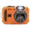 Kodak digitální fotoaparát 15 Megapixel Zoom (optický): 4 x oranžová akumulátor, blesk, paměťová karta stabilizace obrazu, Wi-Fi, vodotěsný, voděodolný, odolný