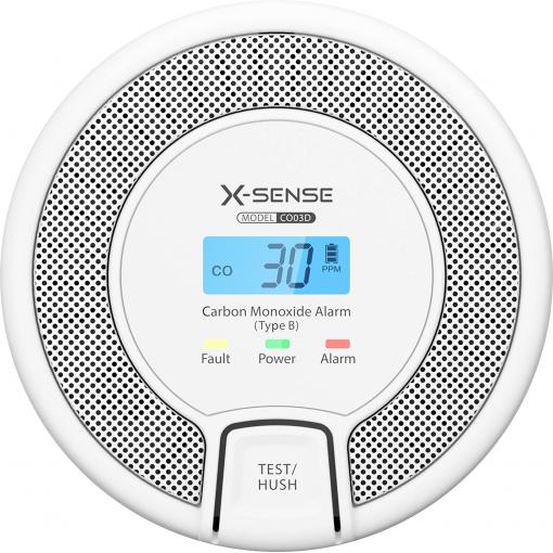 X-Sense CO3D, ZASXS00147WEU detektor oxidu uhelnatého na baterii