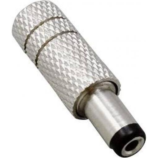 TRU COMPONENTS nízkonapěťový konektor zástrčka, rovná 5.50 mm 2.10 mm 1 ks