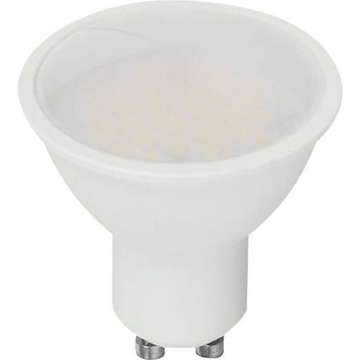 V-TAC 218781 LED Energetická třída (EEK2021) F (A - G) GU10 10 W teplá bílá (Ø x d) 50 mm x 50 mm nestmívatelné 1 ks