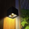 V-TAC VT-409CCT 23770 venkovní solární nástěnné osvětlení LED LED 9 W černá