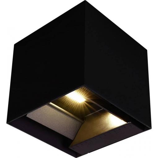 V-TAC VT-409CCT 23770 venkovní solární nástěnné osvětlení LED LED 9 W černá