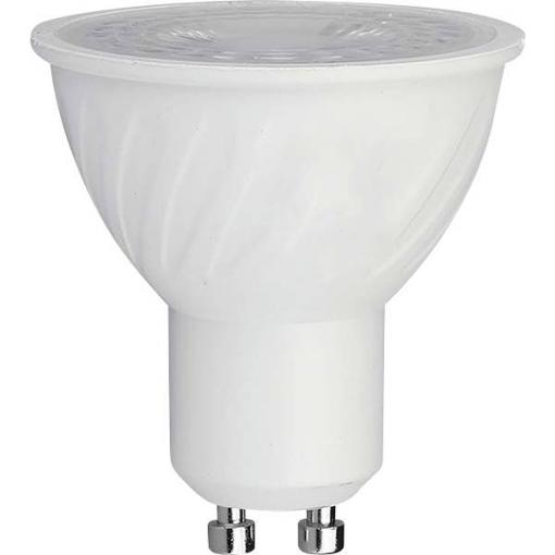 V-TAC 211941 LED Energetická třída (EEK2021) F (A - G) GU10 6 W studená bílá (Ø x d) 50 mm x 50 mm nestmívatelné 1 ks