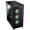 Cougar DuoFace Pro midi tower PC skříň černá