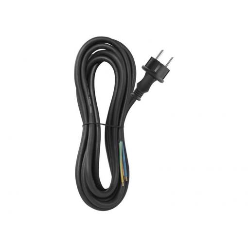 Flexo šňůra gumová 3x2,5mm2 5m černá EMOS S03230