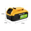 Green Cell GC-PTDW18V4 DCB184 náhradní akumulátor pro elektrické nářadí 18 V 4.0 Ah Li-Ion