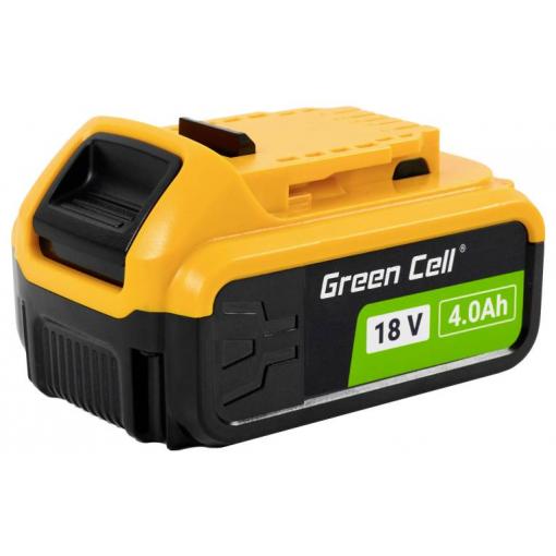 Green Cell GC-PTDW18V4 DCB184 náhradní akumulátor pro elektrické nářadí 18 V 4.0 Ah Li-Ion