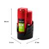 Green Cell GC-PTML12V3 B3 4932451388 náhradní akumulátor pro elektrické nářadí 12 V 3 Ah Li-Ion