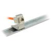 Delock 86259 lištový adaptér pro modul Keystone IP20 upevnění pomocí šroubů nevybavený specifikací šedá