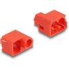 Delock zámek portu RJ45 LAN 20929 červená 20929
