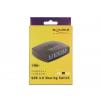 Delock 87724 USB 3.0 přepínač černá