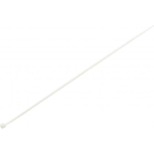 TRU COMPONENTS 1592790, TC-RCV370203, stahovací pásky, 4.80 mm, 370 mm, přírodní, rozpojitelná, 100 ks