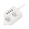 Smart prodlužovací kabel 4 zásuvky 1,6m KRUGER & MATZ Connect P6 WiFi Tuya