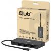 club3D USB-C® dokovací stanice CSV-2552 integrovaná čtečka karet, napájení USB-C®