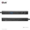 club3D USB-C® dokovací stanice CSV-2552 integrovaná čtečka karet, napájení USB-C®