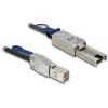 Delock pevný disk kabel [1x Mini-SAS zástrčka (SFF-8644) - 1x mini SAS zástrčka (SFF-8088)] 2 m černá