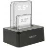 Delock 62661 SATA 6 Gb/s, DC zásuvka 3,5 mm dokovací stanice pro pevný disk