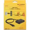 Delock 87700 HDMI rozbočovač černá