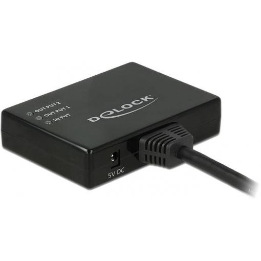 Delock 87700 HDMI rozbočovač černá
