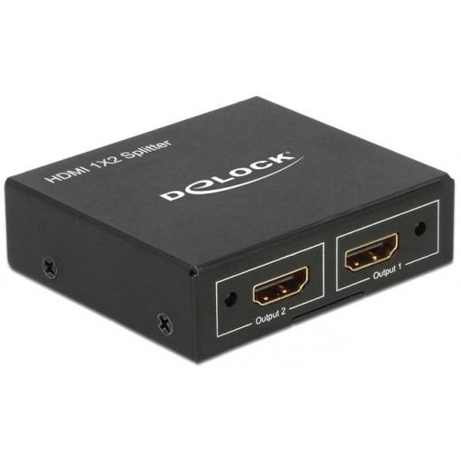 Delock 87701 HDMI rozbočovač černá