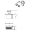 Delock 64013 64013 ochranná krytka 0 mm, 1 ks