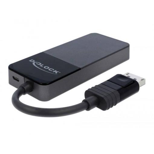 Delock 87737 DisplayPort rozbočovač černá