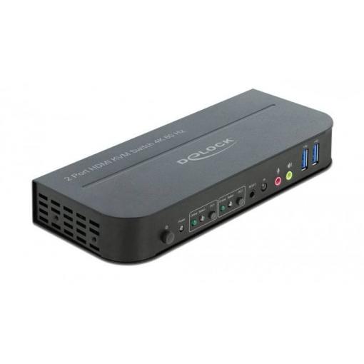 Delock 11481 HDMI přepínač HDMI ovládání gesty, myš, klávesnice, dálkové ovládání 3840 x 2160 Pixel