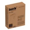 Skartovač papíru a CD Izoxis 25663, 12 l, černá