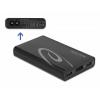 Delock 41453 USB nabíječka, USB Power Delivery (USB-PD) , Nadproudová ochrana, Rychlonabíječka, USB-C®, USB A, Dodávka energie, černá