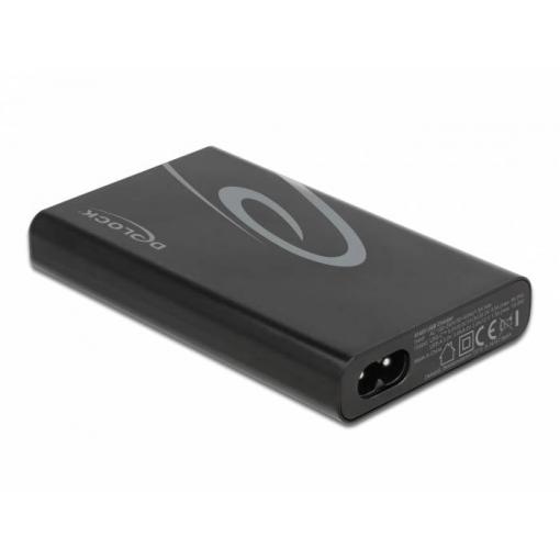 Delock 41453 USB nabíječka, USB Power Delivery (USB-PD) , Nadproudová ochrana, Rychlonabíječka, USB-C®, USB A, Dodávka energie, černá