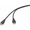 SpeaKa Professional HDMI kabel Zástrčka HDMI-A, Zástrčka HDMI-A 2.00 m černá SP-13660972 4K UHD, pozlacené kontakty HDMI kabel