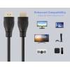 SpeaKa Professional HDMI kabel Zástrčka HDMI-A, Zástrčka HDMI-A 2.00 m černá SP-13660972 4K UHD, pozlacené kontakty HDMI kabel