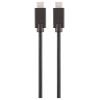 Renkforce USB kabel USB 3.2 Gen2x2 20 GBit/s USB-C ® zástrčka, USB-C ® zástrčka 1.00 m černá 4K UHD RF-6830468