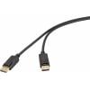 Renkforce DisplayPort kabel Konektor DisplayPort, Konektor DisplayPort 3.00 m černá RF-6830476 4K UHD Kabel DisplayPort