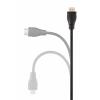 SpeaKa Professional HDMI kabel Zástrčka HDMI-A, Zástrčka HDMI-A 1.00 m černá SP-13660956 pozlacené kontakty HDMI kabel