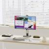 SpeaKa Professional držák na stůl pro monitor SP-MM-1040 1 Displej: (s) 43,2 cm (17) - 124,5 cm (49) černá, Silver otočný, naklápěcí, otočný, nastavitelná výška