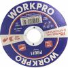 WorkPro WP406373 Řezný kotouč 115 mm 10 ks INOX, kov