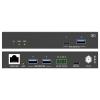 SpeaKa Professional SP-USBE-830 7 + 2 porty KVM prodlužovač lze ovládat prostřednictvím PC černá