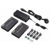 SpeaKa Professional SP-USBE-830 7 + 2 porty KVM prodlužovač lze ovládat prostřednictvím PC černá