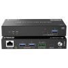 SpeaKa Professional SP-USBE-830 7 + 2 porty KVM prodlužovač lze ovládat prostřednictvím PC černá