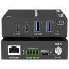 SpeaKa Professional SP-USBE-820 7+1 port KVM prodlužovač lze ovládat prostřednictvím PC černá