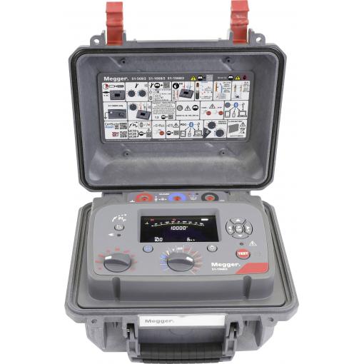 Megger S1-1068/2-EU EXPERT 10kV IRT 2024 PIP tester izolací 250 V, 500 V, 1000 V, 2500 V, 5000 V, 10000 V, 15000 V, 35 TΩ