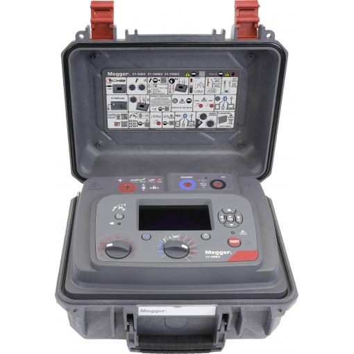 Megger S1-1568/2-EU EXPERT 15kV IRT 2024 PIP tester izolací 250 V, 500 V, 1000 V, 2500 V, 5000 V, 10000 V, 15000 V, 35 TΩ