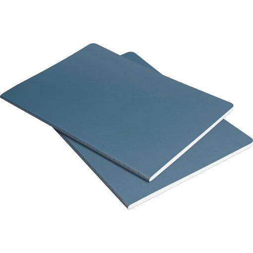 Sigel LS305 Poznámkový blok Linescape Softcover 2 ks DIN A5 linkovaný středně modrá , neonově oranžová Počet listů: 34