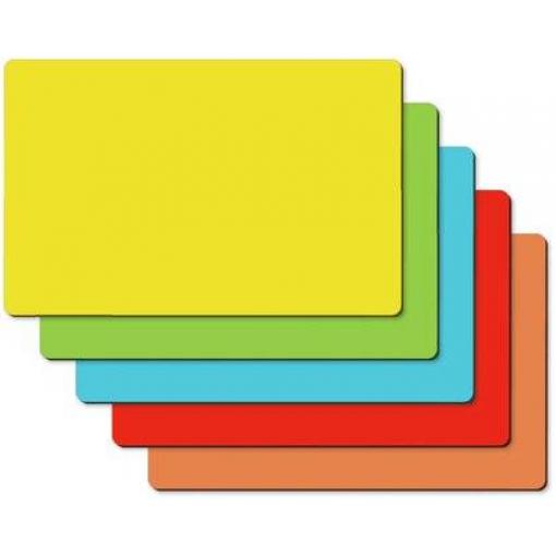 Sigel samolepící poznámka MU103 15 cm x 10 cm modrá, žlutá, zelená, oranžová, červená 25 ks